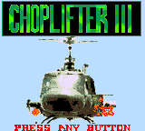 Choplifter III screenshot 4 for Sega Game Gear